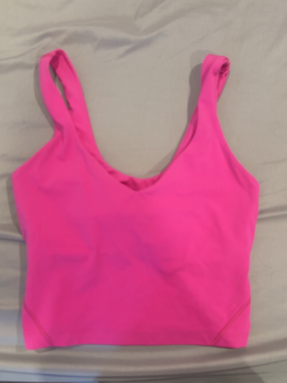 2 Lululemon align tank hot pink and purple